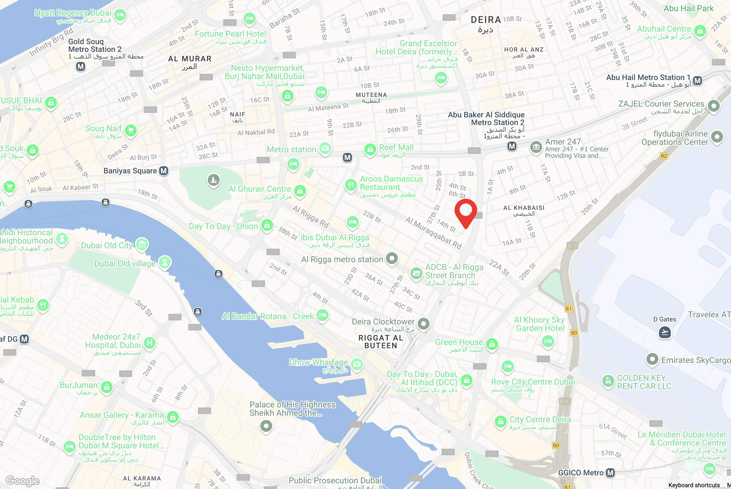 نقشه مسیرهای حمل و نقل